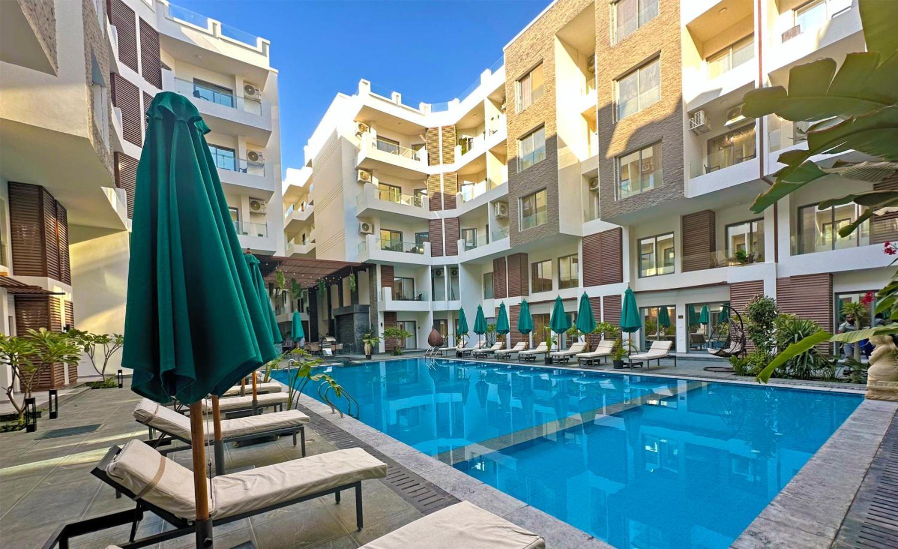 Imperial Resort Apartment Xl 1 Bed Hurghada Bagian luar foto